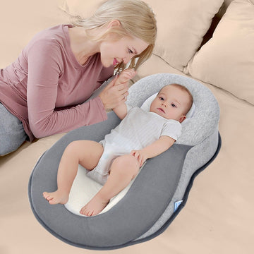 Infant Nursing Pillow Safe Ergonomic Inclined Anti-Reflux Memory 0/3 Months
