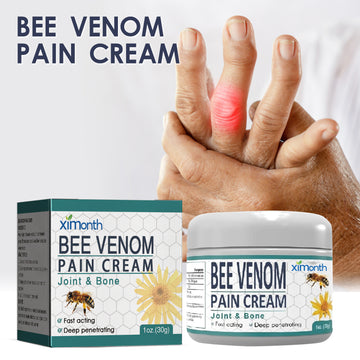 Bee Venom Pain and Bone Healing Cream, Bee Venom Pain Cream, Joint Treatment Cream, Bone Therapy Cream, Professional Soothing Gel for Joint and Bone Therapy google