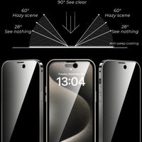 Anti-Privacy Metal Buckle Magnetic Support Wireless Charging Double-Sided Lens Full Cover Phone Case Protective Cover apple iphone smartphone