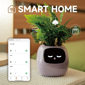 Smart Planter Endless Fun Over 49 Rich Expressions 7 Smart Sensors And AI Chips Make Raising Plants Easy And Fun