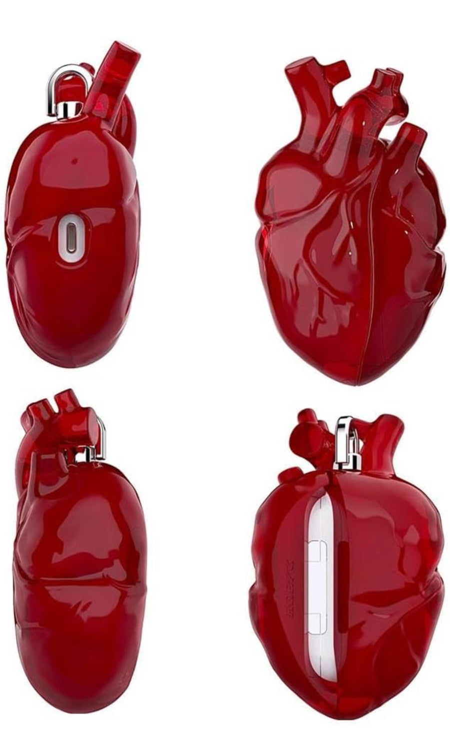 AirPods Case 3D Heart-Shaped Earphone