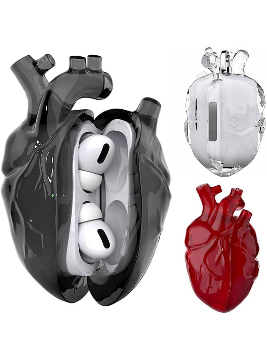 AirPods Case 3D Heart-Shaped Earphone