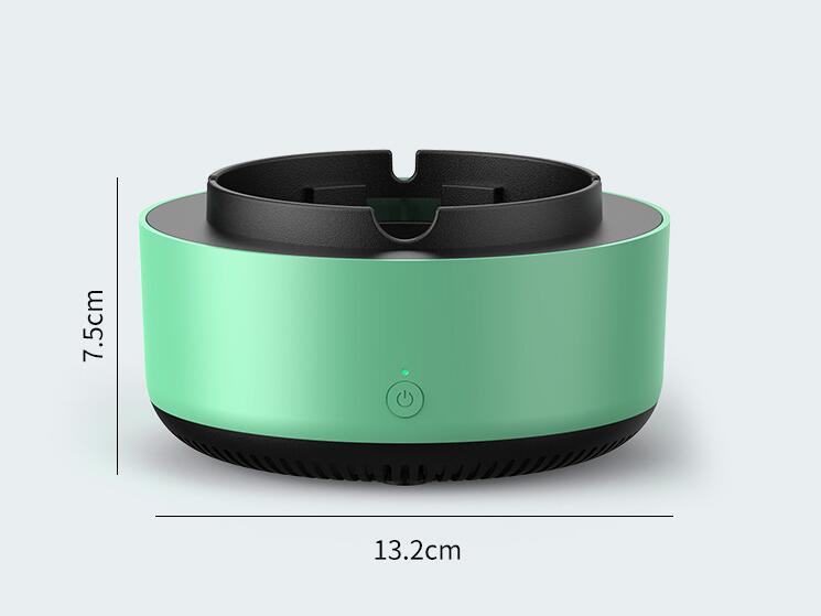 Air Purifier Ashtray, Portable Multifunctional Smokeless Ashtray Smart Air Purifier, Rechargeable Ash Tray for Home Car Indoor and Outdoor