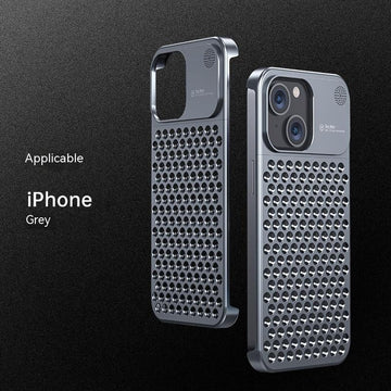 Premium Aluminum Alloy Case,Anti-Fall Heat Dissipation,Anti-Scratch Slim Case for iPhone  aromatherapy